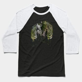 Zebra Lovers 11 Baseball T-Shirt